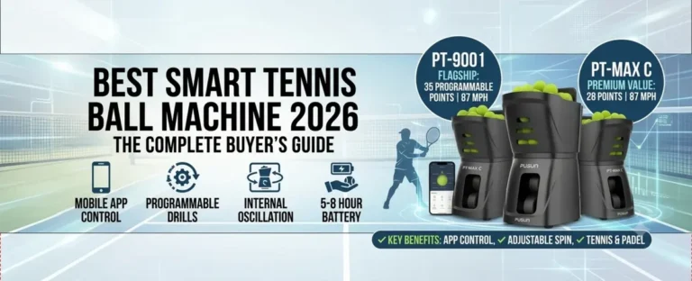 Read more about the article Best Smart Tennis Ball Machine 2026: The Complete Buyer’s Guide
