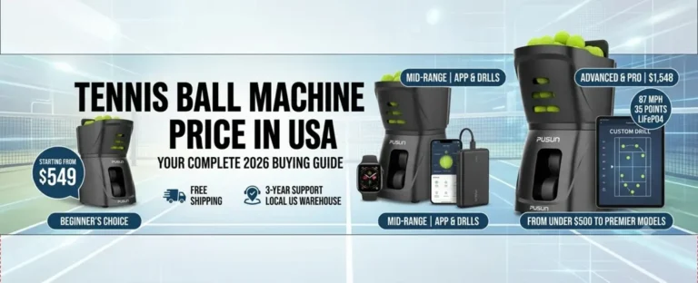 Read more about the article Tennis Ball Machine Price in USA: A Complete Buyer’s Guide for Every Budget